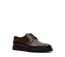 Celal Gltekin Elegante Derby-Schuhe mit Cap-Toe-Design Braun