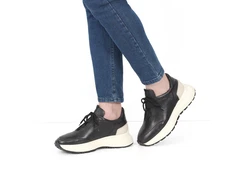 Celal Gltekin Herren Chunky Sneaker aus Leder Schwarz
