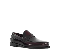 Celal Gltekin Edle Herren Loafer aus Florantic Leder mit elegantem Design Burgunderrot