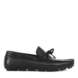 Celal Gltekin Herren Mokassins Klassische Leder Loafer mit Schleife Loafer Herren Mokassins aus Leder mit Schleife