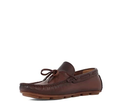 Celal Gltekin Herren Mokassins  Braun/Dunkelbraun/Beige/Rot