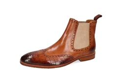 Melvin & Hamilton Stiefelette Flynn 2 Braun/Rot/Bordeaux