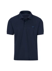 Trigema Poloshirt DELUXE Piqu blau (navy)