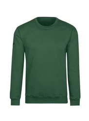 TRIGEMA Sweatshirt aus Biobaumwolle Dunkelgrün/Grün