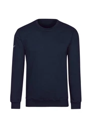 TRIGEMA Sweatshirt aus Biobaumwolle blau/navy