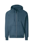 Trigema Sweatjacke mit Kapuze Dunkelblau/Blau/Grau