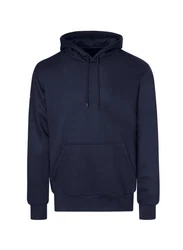 Trigema Kapuzensweatshirt Kapuzenshirt Dunkelblau/Blau