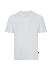Trigema T-Shirt mit Knopfleiste DELUXE 