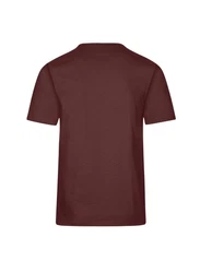 Trigema T-Shirt mit Knopfleiste DELUXE Braun/Rot/Dunkelrot/Dunkelbraun