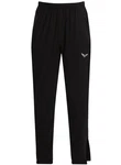 Trigema Jerseyhose Freizeithose mit Bein-Reißverschluss schwarz