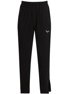 Trigema Jerseyhose Freizeithose mit Bein-Reißverschluss schwarz Trigema Jerseyhose Freizeithose mit Bein-Reißverschluss schwarz