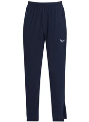 Trigema Jerseyhose Freizeithose mit Bein-Reißverschluss blau (navy)