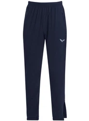 Trigema Jerseyhose Freizeithose mit Bein-Reißverschluss blau (navy)