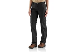 Carhartt Rugged Professional Work Damen Hose Khaki/Dunkelgrau