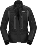 SpiDi Motorradjacke Traveler 3 H2Out Grau/Schwarz/Dunkelgrau/Braun