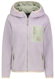 Sublevel Damen Kuschel Fleece-Mantel Aus Teddy-Fleece