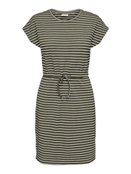 ONLY Relax-fit-Jeans ONLBUBBLE S/S DRESS SWT Dunkelgrün/Khaki