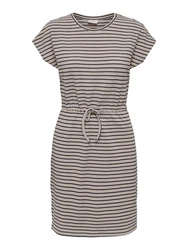ONLY Relax-fit-Jeans ONLBUBBLE S/S DRESS SWT Beige/Braun/Grau/Lila