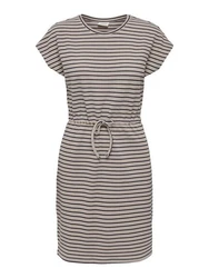 ONLY Relax-fit-Jeans ONLBUBBLE S/S DRESS SWT Beige/Braun/Grau/Lila