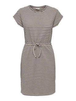 ONLY Relax-fit-Jeans ONLBUBBLE S/S DRESS SWT Beige/Braun/Grau/Lila