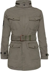 John Doe Motorradjacke Field Damen 2017 Khaki/Dunkelgrün