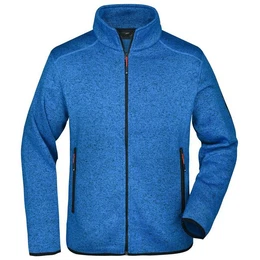 Fleecejacke Fleece Jacke (gestrickt)