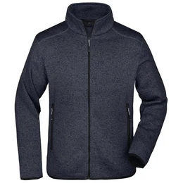 Fleecejacke Fleece Jacke (gestrickt)