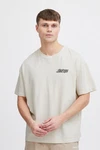 TheJoggConcept T-Shirt JCMMSAFA LOGO TSHIRT Khaki