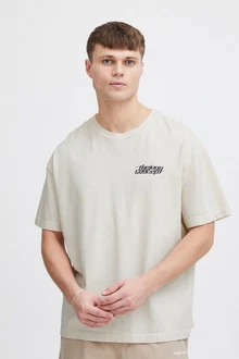 TheJoggConcept T-Shirt JCMMSAFA LOGO TSHIRT Khaki TheJoggConcept T-Shirt JCMMSAFA LOGO TSHIRT Khaki