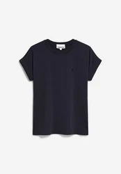 Armedangels T-Shirt Idaara Regular Fit Dunkelblau/Schwarz