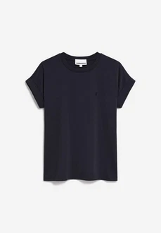 Armedangels T-Shirt Idaara Regular Fit Dunkelblau/Schwarz