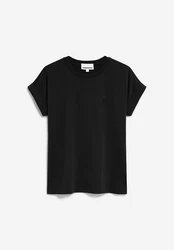 Armedangels T-Shirt Idaara Regular Fit Schwarz/Dunkelgrau