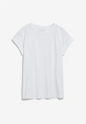 Armedangels T-Shirt Idaara Regular Fit Weiß/Grau/Braun/Creme/Lila