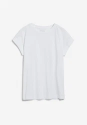 Armedangels T-Shirt Idaara Regular Fit Weiß/Grau/Braun/Creme/Lila