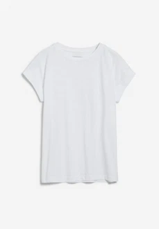 Armedangels T-Shirt Idaara Regular Fit Weiß/Grau/Braun/Creme/Lila