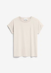 Armedangels T-Shirt Idaara Regular Fit Beige/Khaki/Braun/Rosa