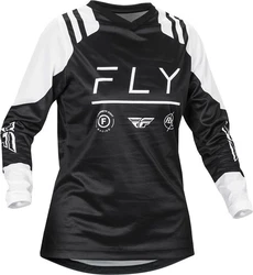 Fly Racing Longsleeve MX-Jersey F-16 Schwarz