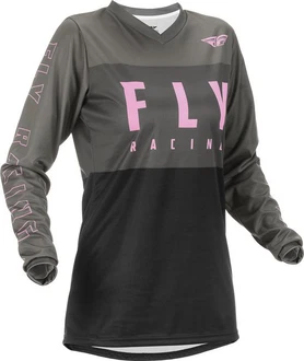 Fly Racing Longsleeve MX-Jersey F-16 Rosa/Dunkelgrün Fly Racing Longsleeve MX-Jersey F-16 Rosa/Dunkelgrün