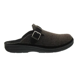 MIRKO Filz Hausschuh, braun, Weite H, Wechselfubett 5710-45 Pantoffel