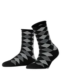 Burlington Kurzsocken Sandy Schwarz/Grün