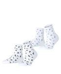 Esprit Kurzsocken Twig 2-Pack Weiß/Beige