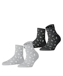 Esprit Kurzsocken Twig 2-Pack 
