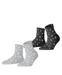 Esprit Kurzsocken Twig 2-Pack 