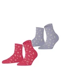 Esprit Kurzsocken Twig 2-Pack 