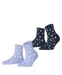 Esprit Kurzsocken Twig 2-Pack 