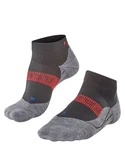 FALKE Kurzsocken RU4 Endurance Cool Short Rot/Dunkelgrau/Hellgrau/Grau
