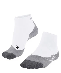 FALKE Kurzsocken PL2 Short Weiß/Silber/Schwarz