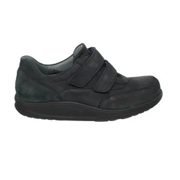 Waldlufer Waldlufer Helgo Halbschuh, Klett -Dynamic-Sohle, Bear, (Nubuk) notte, Klettschuh