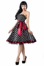 Weihnachten Langarm Cocktailkleid Vintage Rockabill Produktbild-Vorschau 10