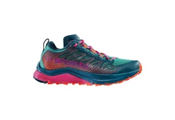La Sportiva Jackal II Laufschuh Rosa/Türkis/Grün/Hellblau/Lila